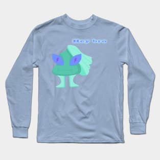 cute alien Long Sleeve T-Shirt